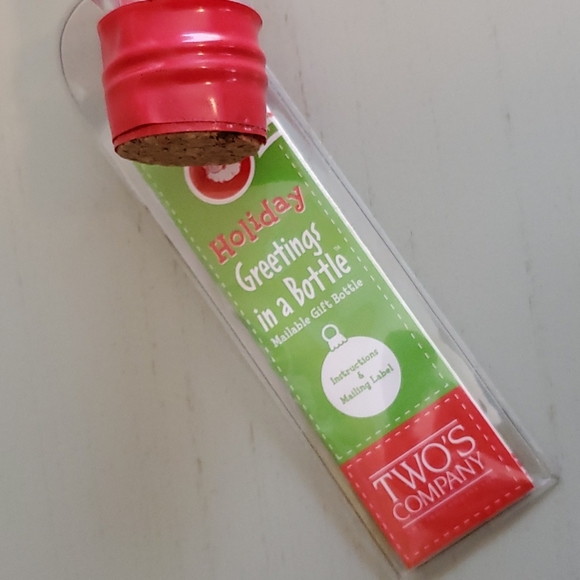 Vintage (NWT)  Christmas Message in a Bottle - Picture 5 of 9